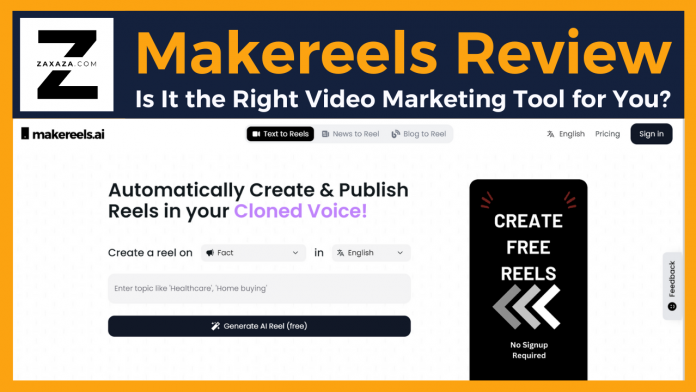 Makereels Review: Is It the Right Video Marketing Tool for You?