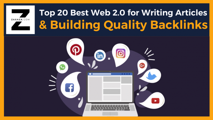 Review Top 20 Best Web 2.0 for Writing Articles